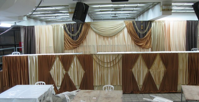 גב וחזית חום קרם